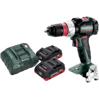 Metabo BS 18 LT BL Q accuboormachine 18 V 75 Nm borstelloos + 2x LiHD accu 4.0 Ah + lader
