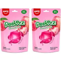 Amos Peelerz Gummy Peach 2 Stuks