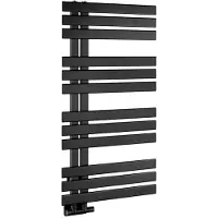 Sapho Silvana badkamerradiator 500x972mm, zwart mat