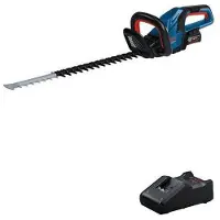 Bosch Accuheggenschaar PROFESSIONAL GHE 18V-60, 18V, 20mm, inclusief accu GBA 4.0Ah + oplader, compatibel met het Professional 18V systeem en AMPShare
