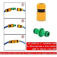 OEM Tuinslangadapter - Kraanadapter - Tuinslangaansluiting - Kraan-tuinslangkoppeling - Tuinslangaansluiting - Geschikt voor tuin, balkon, groen