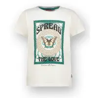 Vingino T-shirt Harloua Meisje Wit 140