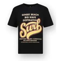 Vingino T-shirt Haider Jongen Zwart 140