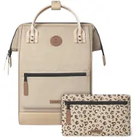 Cabaia Rugzak Adventurer Sporty Recycled Lobito Cream Medium