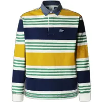 Pepe Jeans Shirt 'CLIVE' marine / mosterd / groen / wit