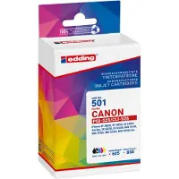 Edding Inktcartridge vervangt Canon PGI-525+CLI-526 Compatibel Combipack Zwart, Zwart, Cyaan, Magenta, Geel EDD-501 18-501-01