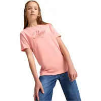 Puma Ess Script T-shirt Met Korte Mouwen