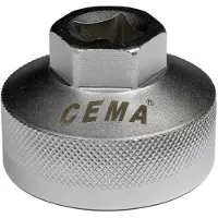 Cema binnenlagerbus, zilver, 30 mm. Zilver, 30 mm