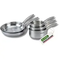 Fackelmann Pan 26 cm van 18/10 roestvrij staal Triply Vita3