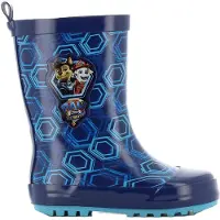 Leomil Paw Patrol - Regenlaarzen kinderen van 2 tot 6 jaar - Chase en Marshall Rubberen kinderlaarzen - Regenlaarsjes voor jongens - Maat 26 - Blauw