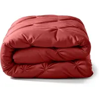 HappyBed Dekbed zonder overtrek 160x220 - Bedrukt dekbed zonder hoes - Hoesloos Dekbed met Print - Wasbaar - Twijfelaar dekbed - Umber