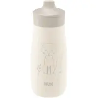Nuk drinkfles roestvrij staal 300ml voor kinderen vanaf 9 maanden - vos.