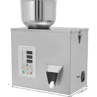OEM Vul- en verpakkingsmachine, automatische werking, compatibel met diverse materialen, zilverkleurig, EU-stekker