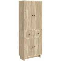 vidaXL Kast Set 2 st Bewerkt hout