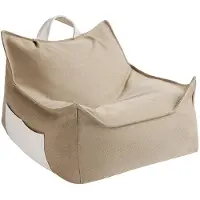 WigiWama Outdoor Beanbag Chair / Zitzak - 80x70x50cm - Dune