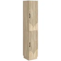 vidaXL Kast Set 2 st Sonoma Eiken Bewerkt hout
