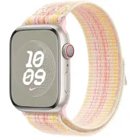 Apple Nike Sport Loop Band voor de Watch | 44/45/46/49 mm - Starlight & Pink