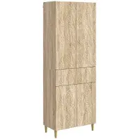vidaXL Kast Set 2 st Bewerkt hout
