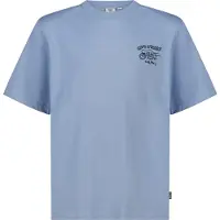 America Today T-shirt met backprint - blauw Jongens Katoen Ronde hals Backprint - maat 146/152
