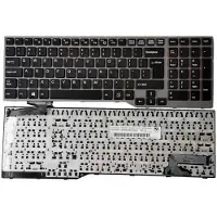 Fujitsu Siemens Fujitsu LifeBook E754 replacement toetsenbord QWERTY zwart compatible laptop keyboard voor LifeBook E754 serie