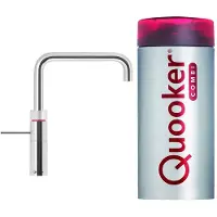 Quooker fusion square chroom met combi + boiler