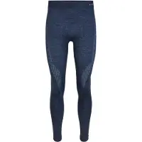 Falke - Wool-Tech Long Tights - Merino-ondergoed XXL, blauw