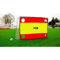 Powershot 3x2m stalen doel met Spaanse schietwand