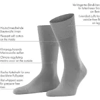 Falke Sokken Men Airport SO Light Blue-Schoenmaat 45 - 46