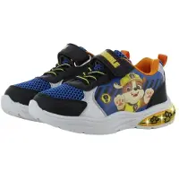 Ryhmä Hau Paw Patrol - Schoenen voor jongens met lichtjes - Rubble Sneakers voor kinderen met klittenband - Lichtgevende kindersneaker - Maat 26 - Zwart