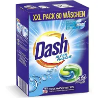Dash waschkapseln alpine fresh - 2 x 30 capsules - fris en krachtig wassen