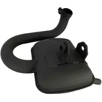 Tecnigas Vespa 200 Iris Original Gehomologeerd Compleet Uitlaatsysteem