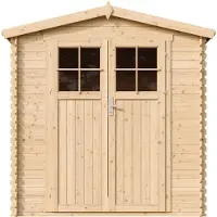 Timbela M343F - Houten tuinhuis - 3,53 m² - 206x216xH218 cm - zonder vloer