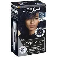 PADU Préférence haarverf in levendige kleuren voor vrouwen, tint 60 - 1,102 Blauwzwart - L'Oréal Paris