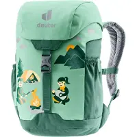 Deuter Rugzak 'Schmusebär' geel / mintgroen