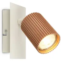 Briloner Ida - Opbouwspot - wandlamp - GU10 fitting - leeslamp - spotlamp - voor slaapkamer - 13x8x9 cm