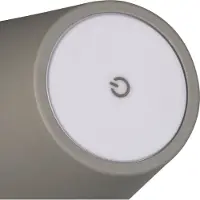 Kanlux S.A. 36326 INITA LED oplaadbare bureaulamp, dimbaar, grijs, IP54