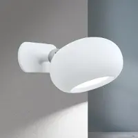 Orion LED-tafellamp Kerby, dimbaar, wit / opaal, Woon-/ Eetkamer, metaal, Modern, LED tafellamp