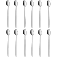 Super Merchant Sorbetlepels – Budget Line – Roestvast staal – Vaatwasmachinebestendig – 198 mm – 12 stuks