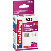 Edding Inktcartridge vervangt Canon CLI-581M XXL Compatibel Magenta EDD-623 18-623