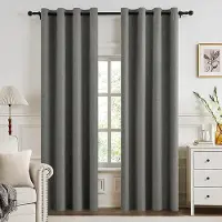 Unyqoos Stijlvolle Thermische Verduisteringsgordijnen Set met Linnenlook voor Optimaal Comfort en Privacy