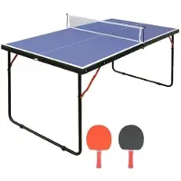 OEM Tafeltennistafel, robuuste constructie, draagbaar ontwerp, zoals afgebeeld