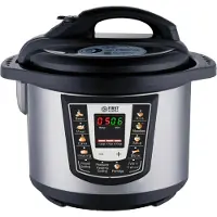 First Austria - Multicooker - Snelkookpan - 6L - Zwart