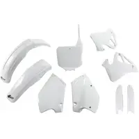 Ufo Honda Cr 125/250 1995-1997 Hokit095f-041 Fork Protectors & Plastic Set