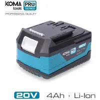Koma Tools 20v 4a Batterij