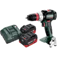 Metabo BS 18 LT BL Q accuboormachine 18 V 75 Nm borstelloos + 2x LiHD accu 5,5 Ah + lader