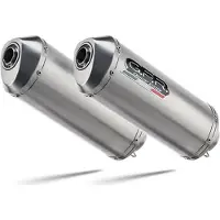 Gpr Exclusive Satinox Moto Guzzi Breva 750 03-09 Gehomologeerde Slip On Uitlaatdemper