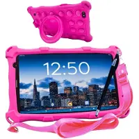 Aura Kindertablet Deplay - Kinder Tablet Deplay - Kindertablet Deplay Pro - Roze - 23cm x 13cm x 1cm; 500 g