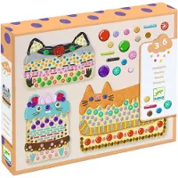 Djeco Kreatives Spielset - Mosaike - Kuchen und Leckereien - - One Size - Kreatives Spielset
