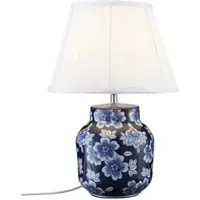 PR Home Tafellamp Fanny, blauw, Woon-/ Eetkamer, Keramiek, Modern, Tafellamp