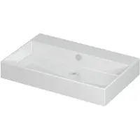 Ink Unlimited Wastafel Porselein Zonder Kraangat - 700x450x110 mm - Glans Wit